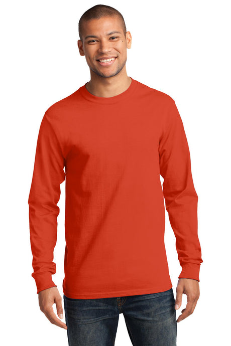 Port & Company - Men's Tall Long Sleeve Essential Tee Mens Apparel Shirts & Tops
