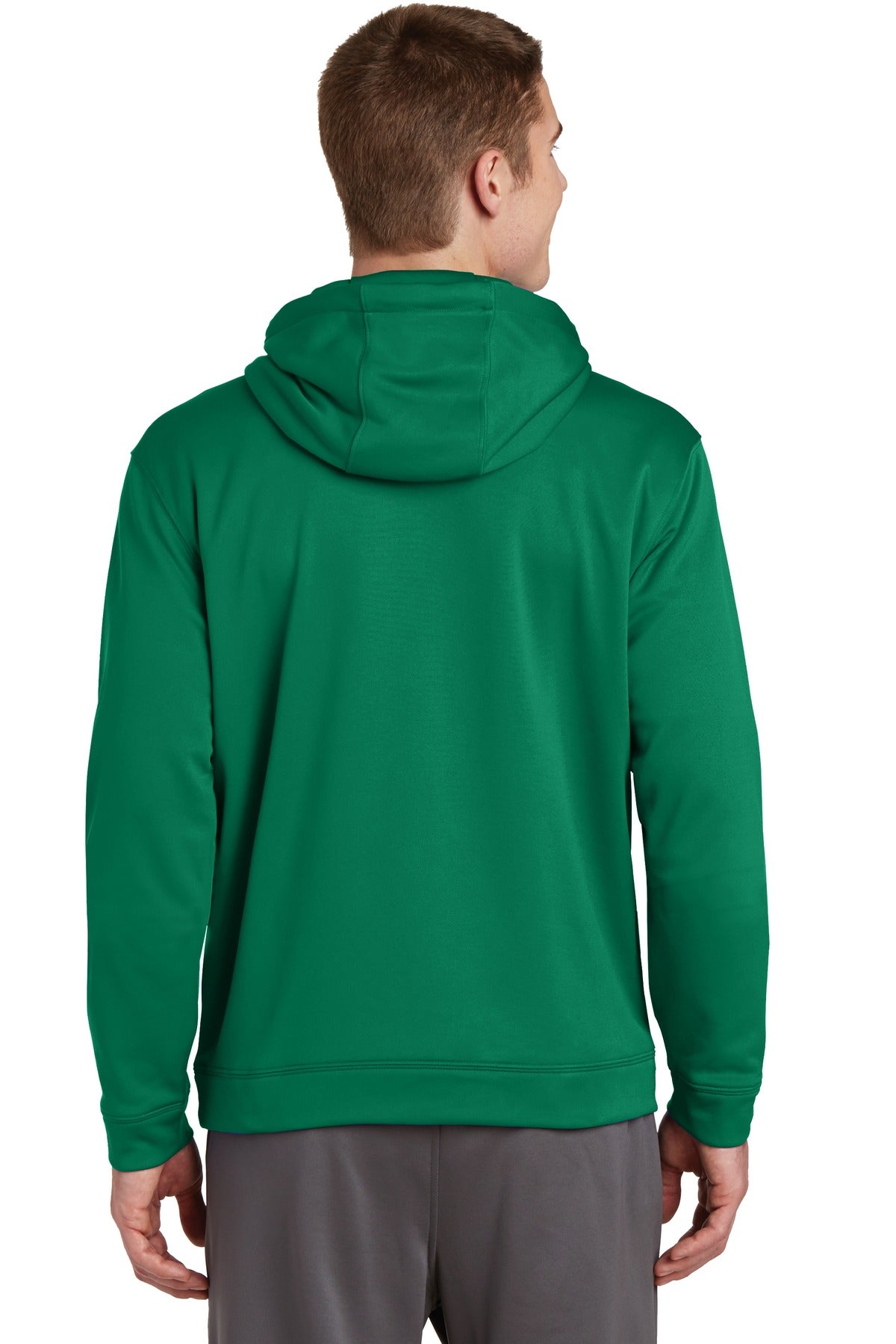 Sport-Tek Men's Sport-Wick Fleece Hooded Pullover
