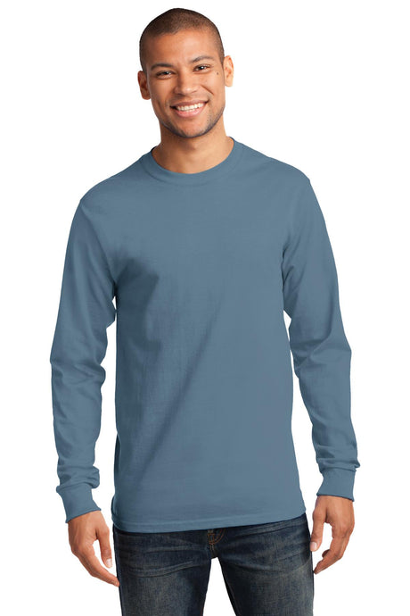 Port & Company - Men's Tall Long Sleeve Essential Tee Mens Apparel Shirts & Tops