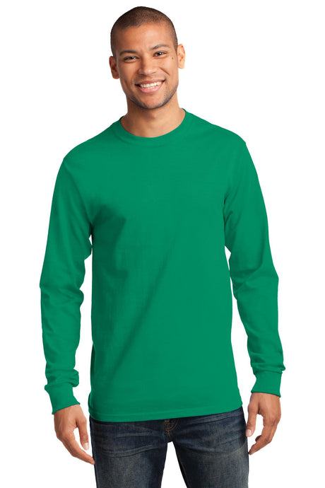 Port & Company - Men's Tall Long Sleeve Essential Tee Mens Apparel Shirts & Tops
