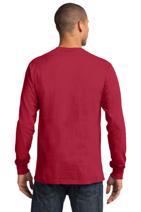 Port & Company - Men's Tall Long Sleeve Essential Tee Mens Apparel Shirts & Tops