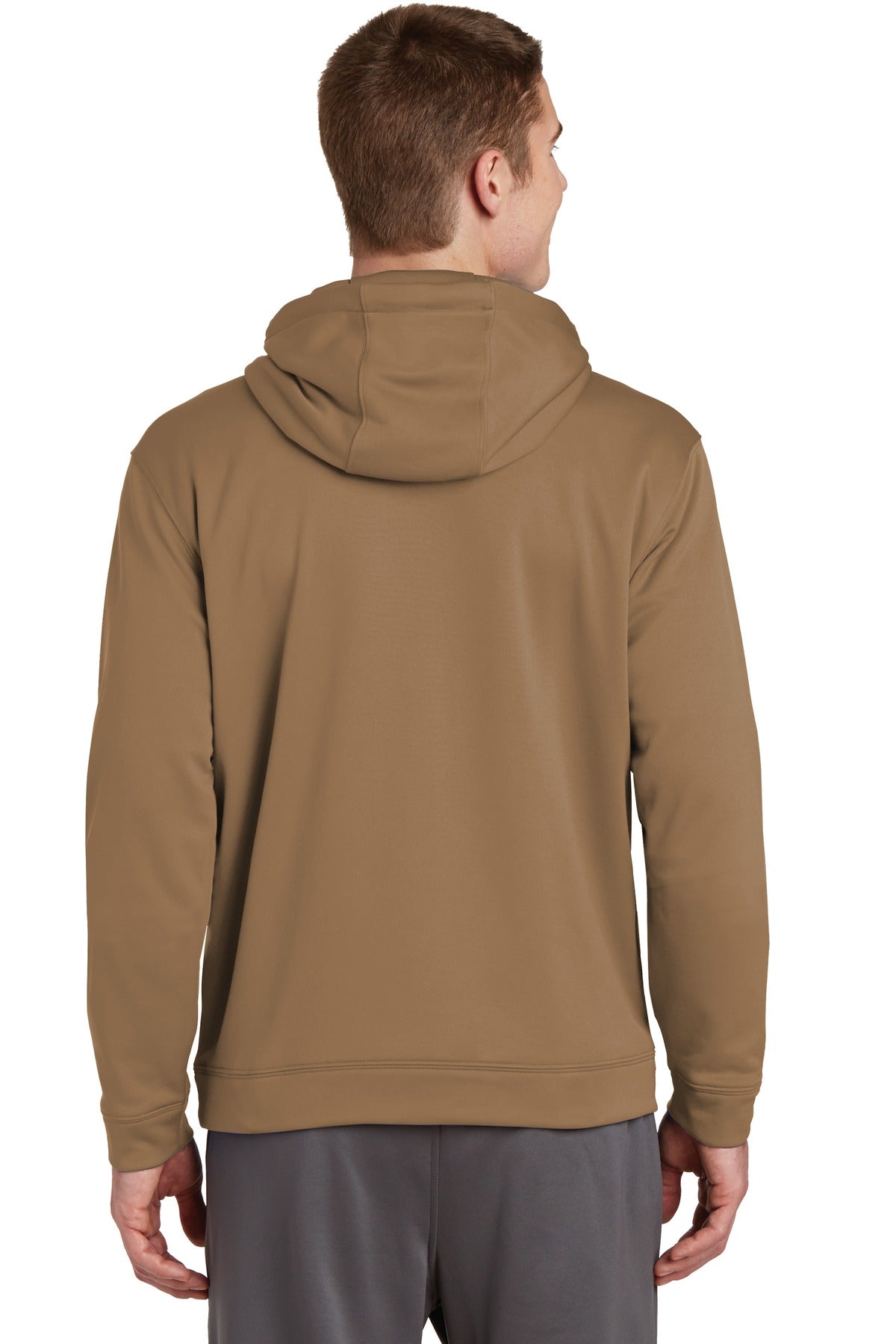 Sport-Tek Men's Sport-Wick Fleece Hooded Pullover