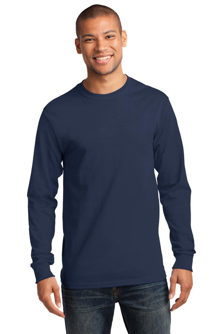 Port & Company - Men's Tall Long Sleeve Essential Tee Mens Apparel Shirts & Tops