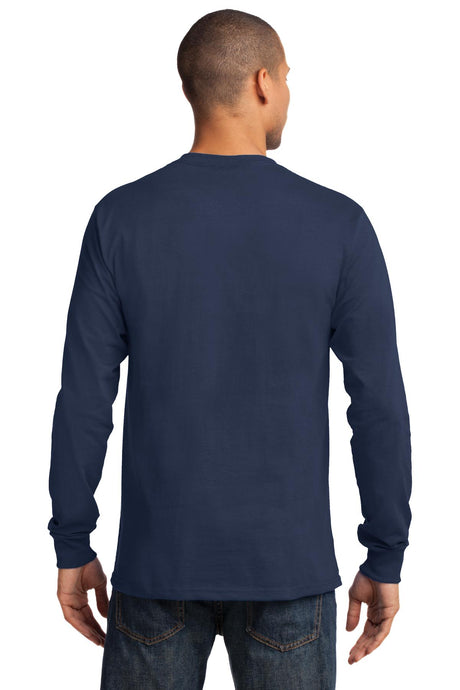 Port & Company - Men's Tall Long Sleeve Essential Tee Mens Apparel Shirts & Tops