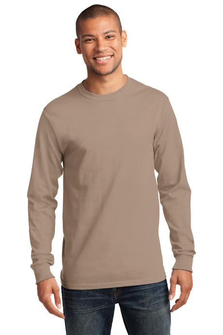 Port & Company - Men's Tall Long Sleeve Essential Tee Mens Apparel Shirts & Tops