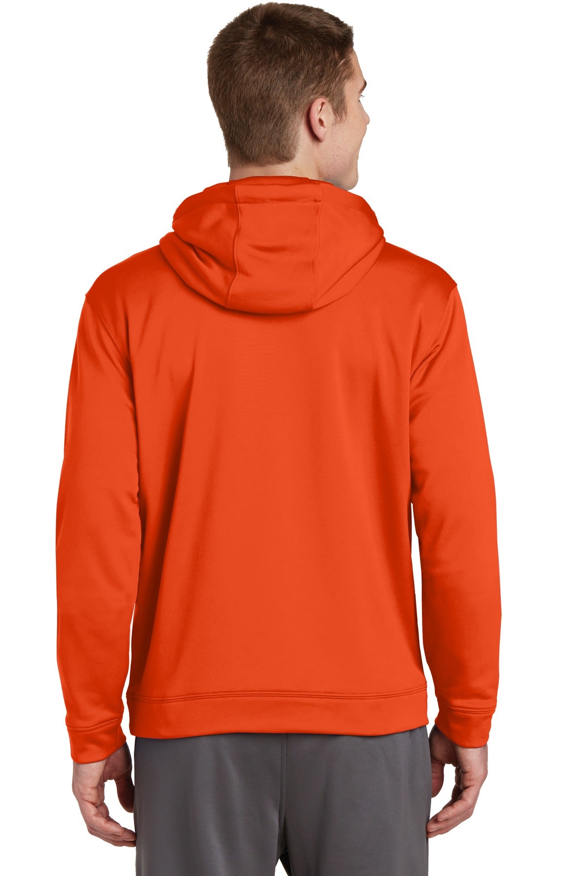 Sport-Tek Men's Sport-Wick Fleece Hooded Pullover