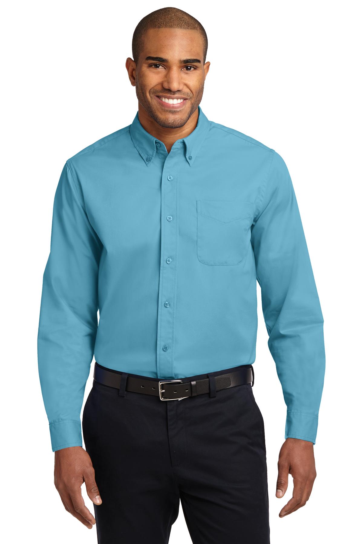 Port Authority Men's Tall Long Sleeve Easy Care Shirt Port Authority