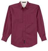 Port Authority Men's Tall Long Sleeve Easy Care Shirt Port Authority