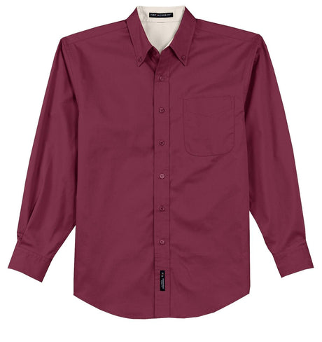Port Authority Men's Tall Long Sleeve Easy Care Shirt Port Authority