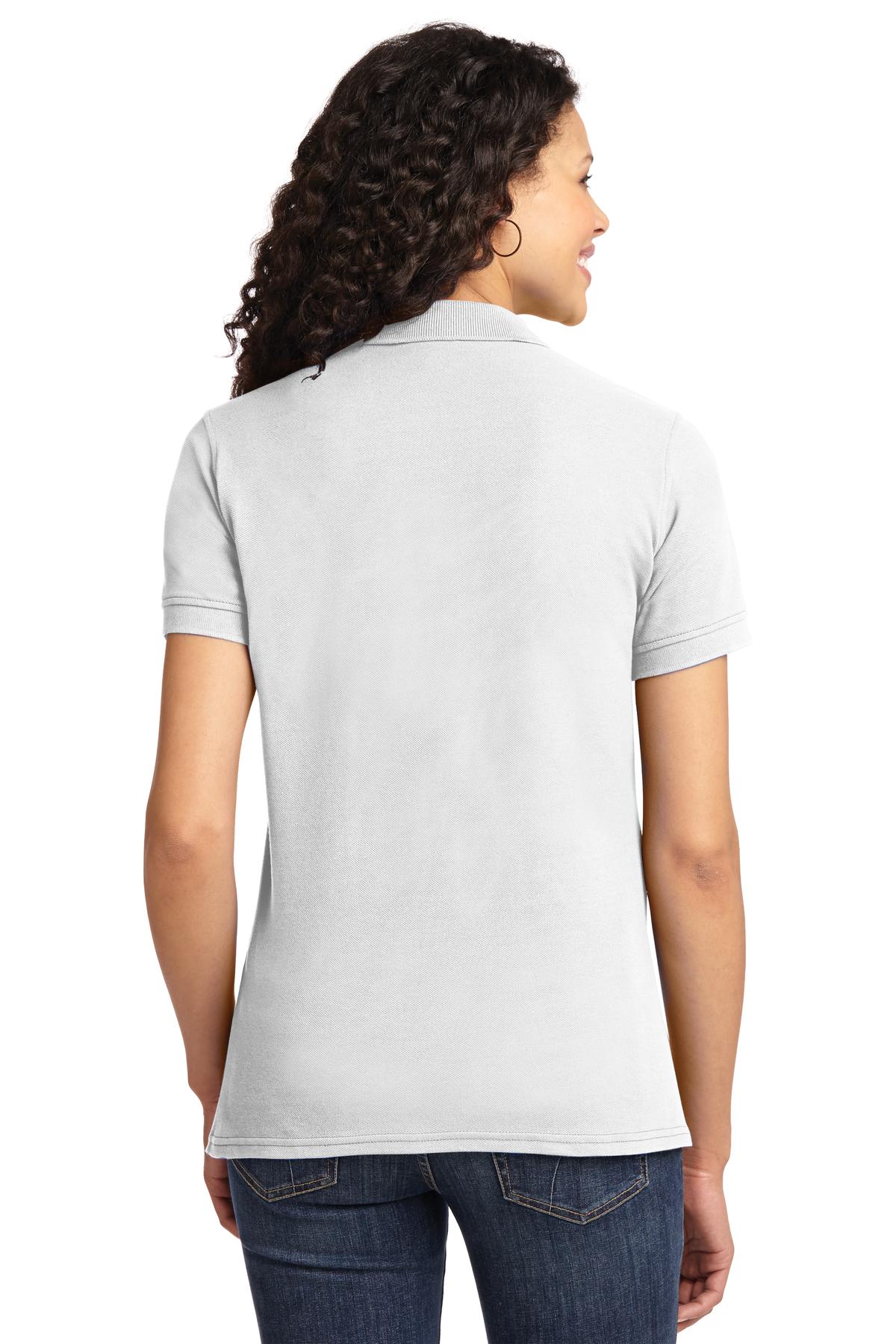 Port & Company Women's Core Blend Pique Polo. LKP155 Womens Apparel Shirts & Tops