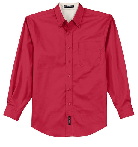 Port Authority Men's Tall Long Sleeve Easy Care Shirt Port Authority