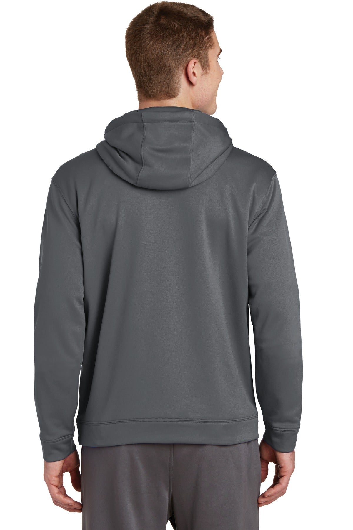 Sport-Tek Men's Sport-Wick Fleece Hooded Pullover