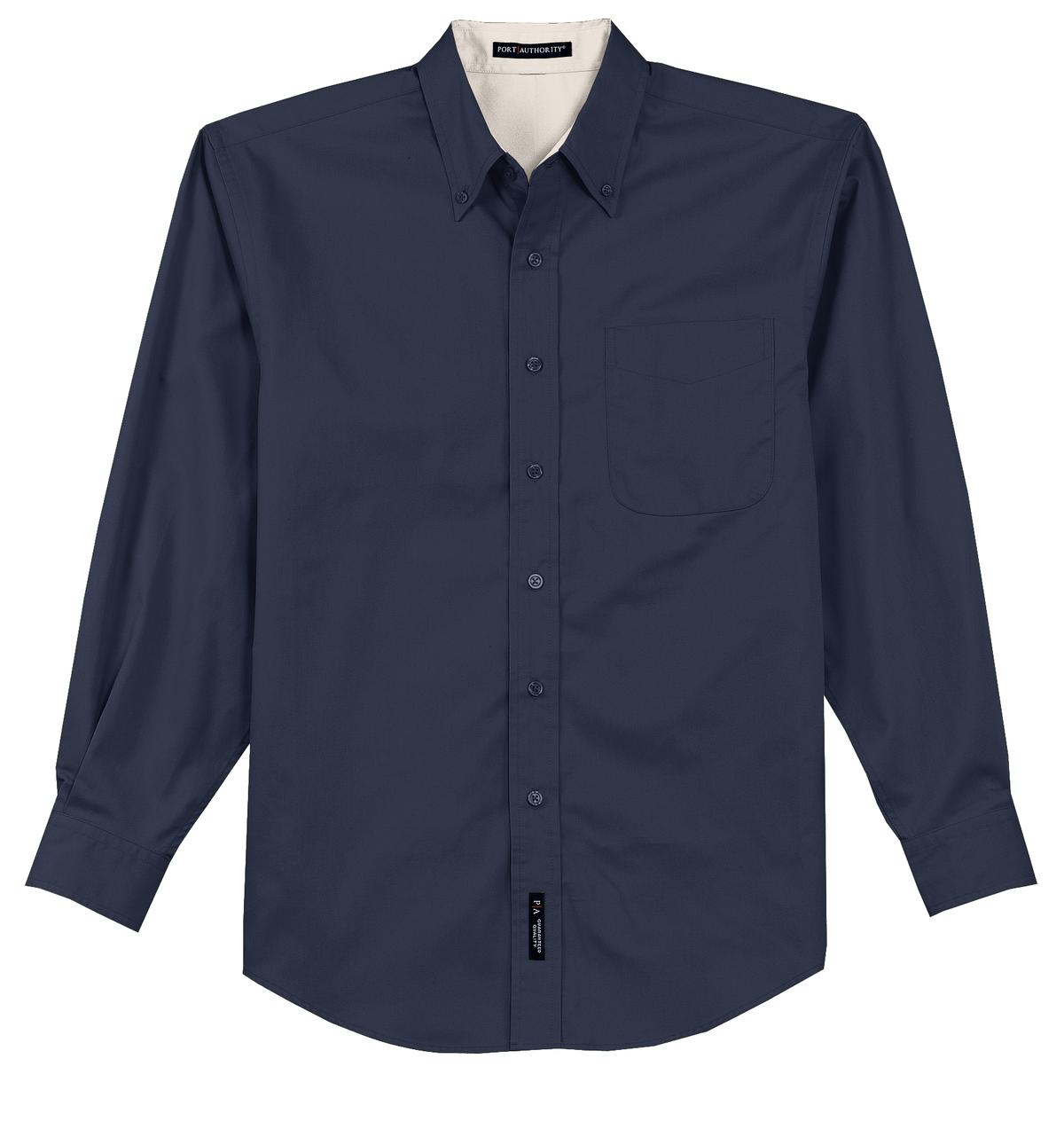Port Authority Men's Tall Long Sleeve Easy Care Shirt Port Authority