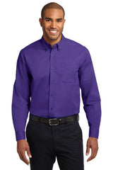 Port Authority Men's Tall Long Sleeve Easy Care Shirt Port Authority