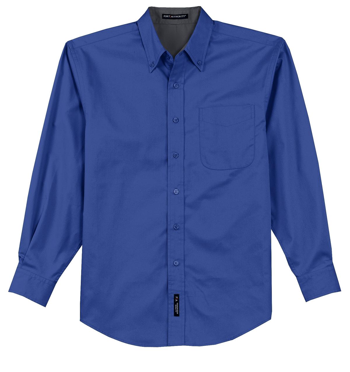 Port Authority Men's Tall Long Sleeve Easy Care Shirt Port Authority