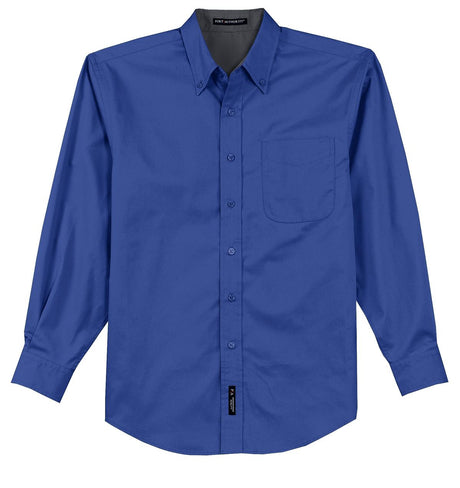 Port Authority Men's Tall Long Sleeve Easy Care Shirt Port Authority