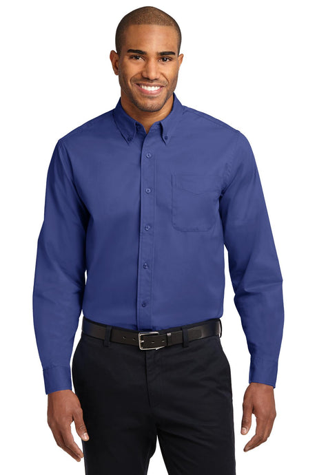Port Authority Men's Tall Long Sleeve Easy Care Shirt Port Authority