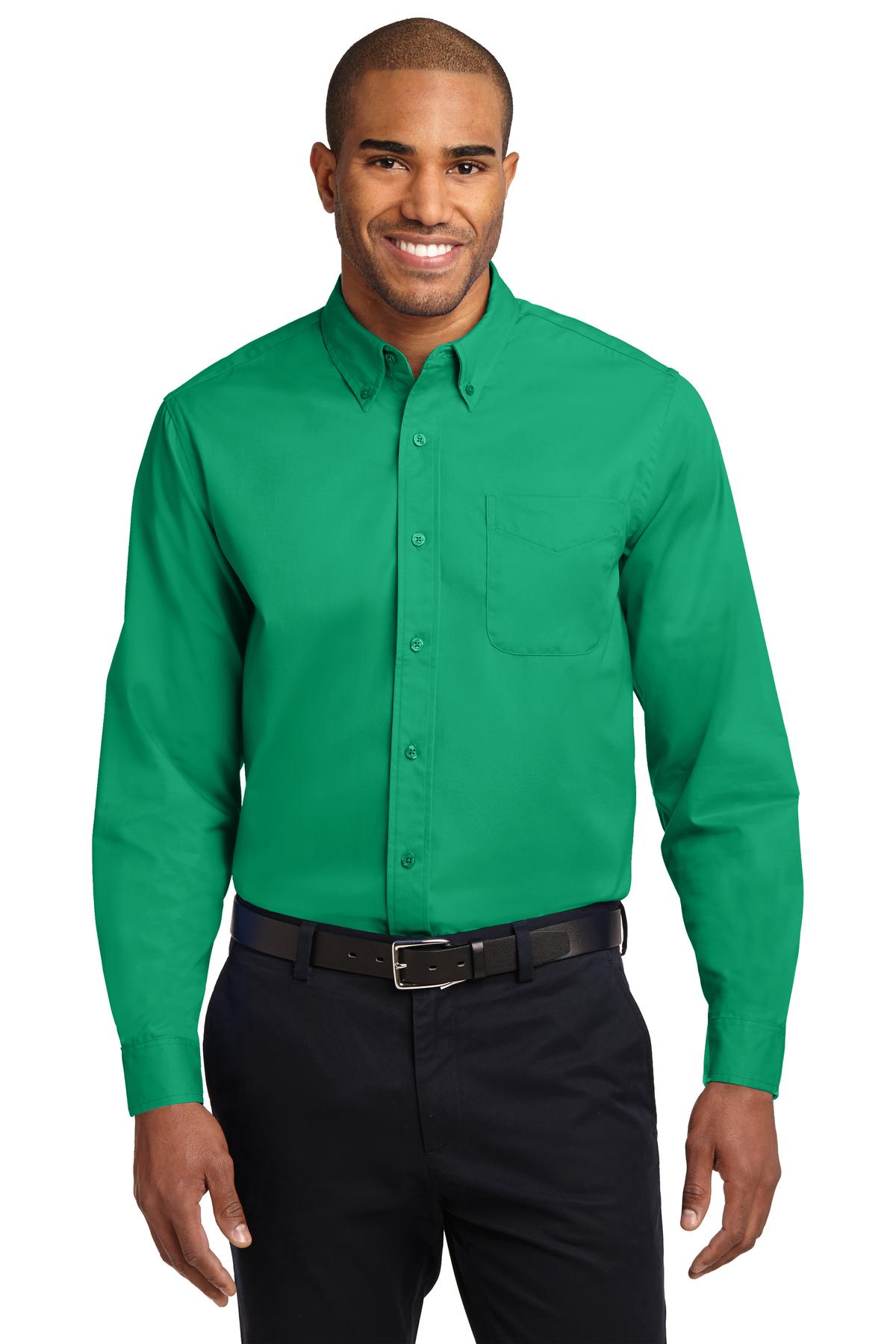 Port Authority Men's Tall Long Sleeve Easy Care Shirt Port Authority
