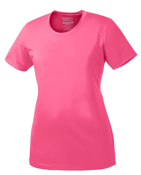 Port & Company - Women's Performance Tee Womens Apparel Shirts & Tops
