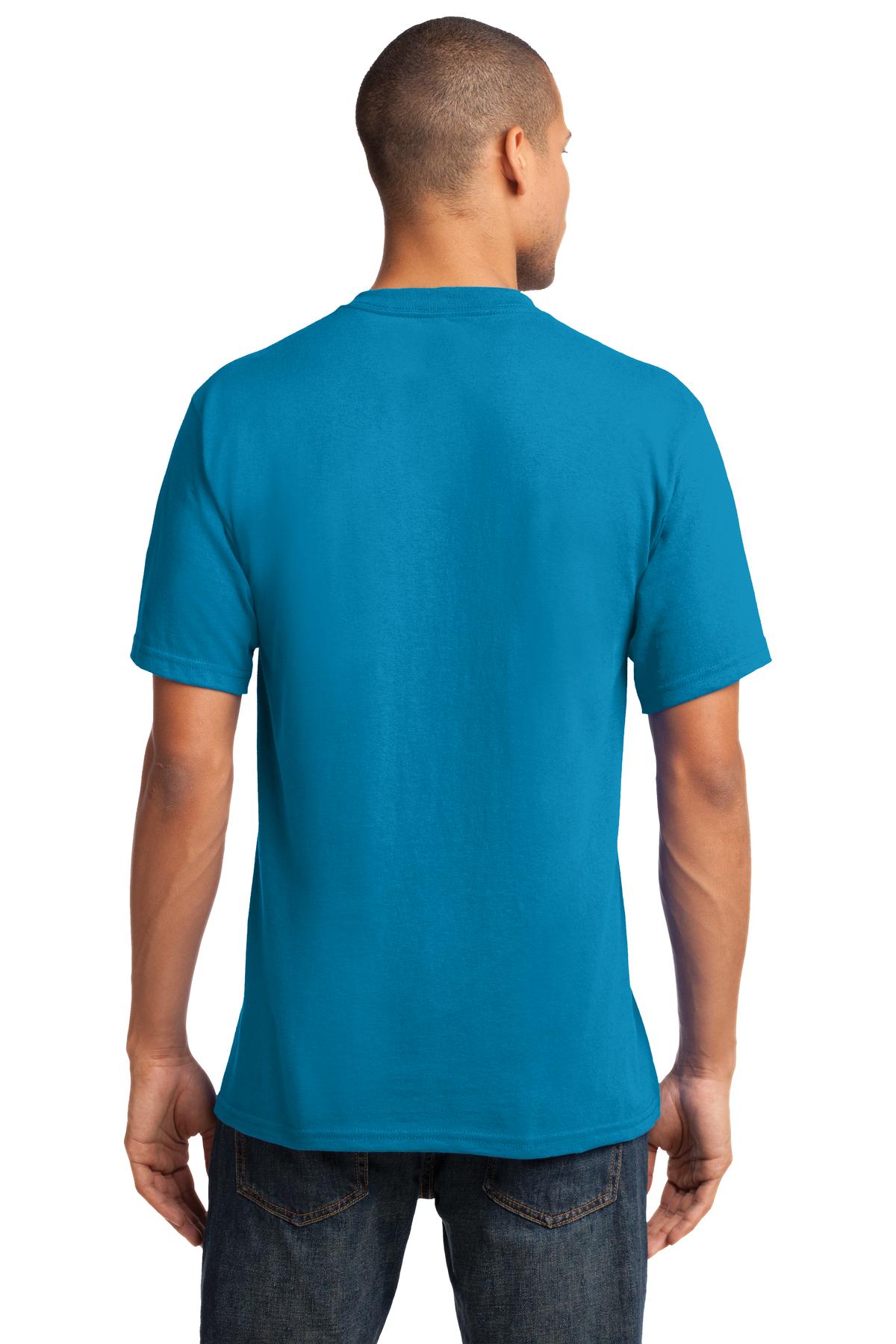Port & Company - Men's Core Cotton V-Neck Tee