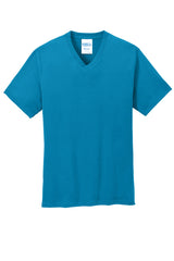 Port & Company - Men's Core Cotton V-Neck Tee