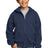 Port & Company - Youth Core Fleece Full-Zip Hooded Sweatshirt Youth Apparel Hoodies & Sweatshirts