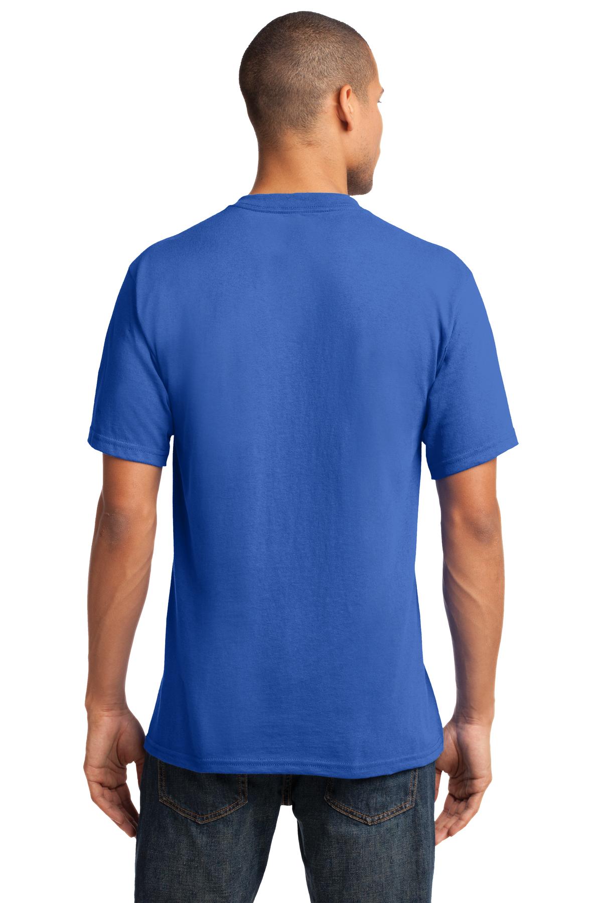 Port & Company - Men's Core Cotton V-Neck Tee