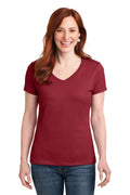 Hanes Women's Perfect-T Cotton V-Neck T-Shirt