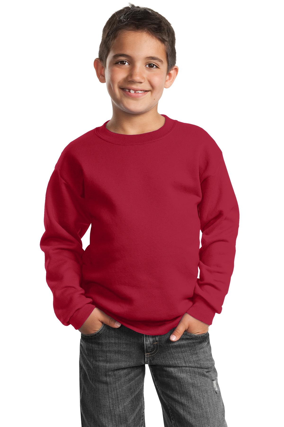 Port & Company - Youth Core Fleece Crewneck Sweatshirt