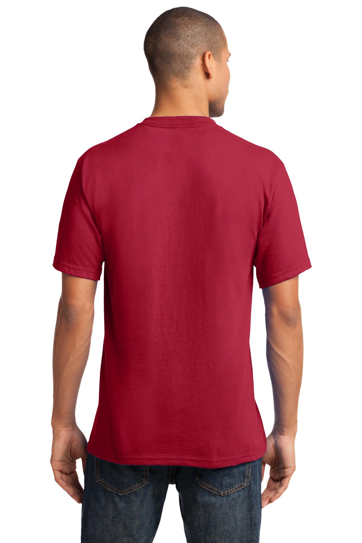 Port & Company - Men's Core Cotton V-Neck Tee