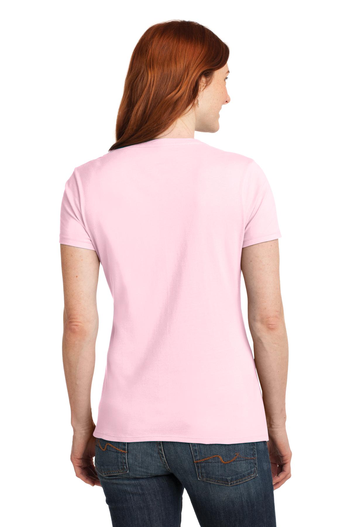 Hanes Women's Perfect-T Cotton V-Neck T-Shirt
