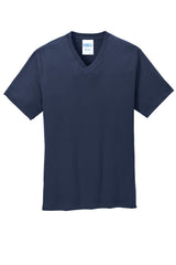 Port & Company - Men's Core Cotton V-Neck Tee