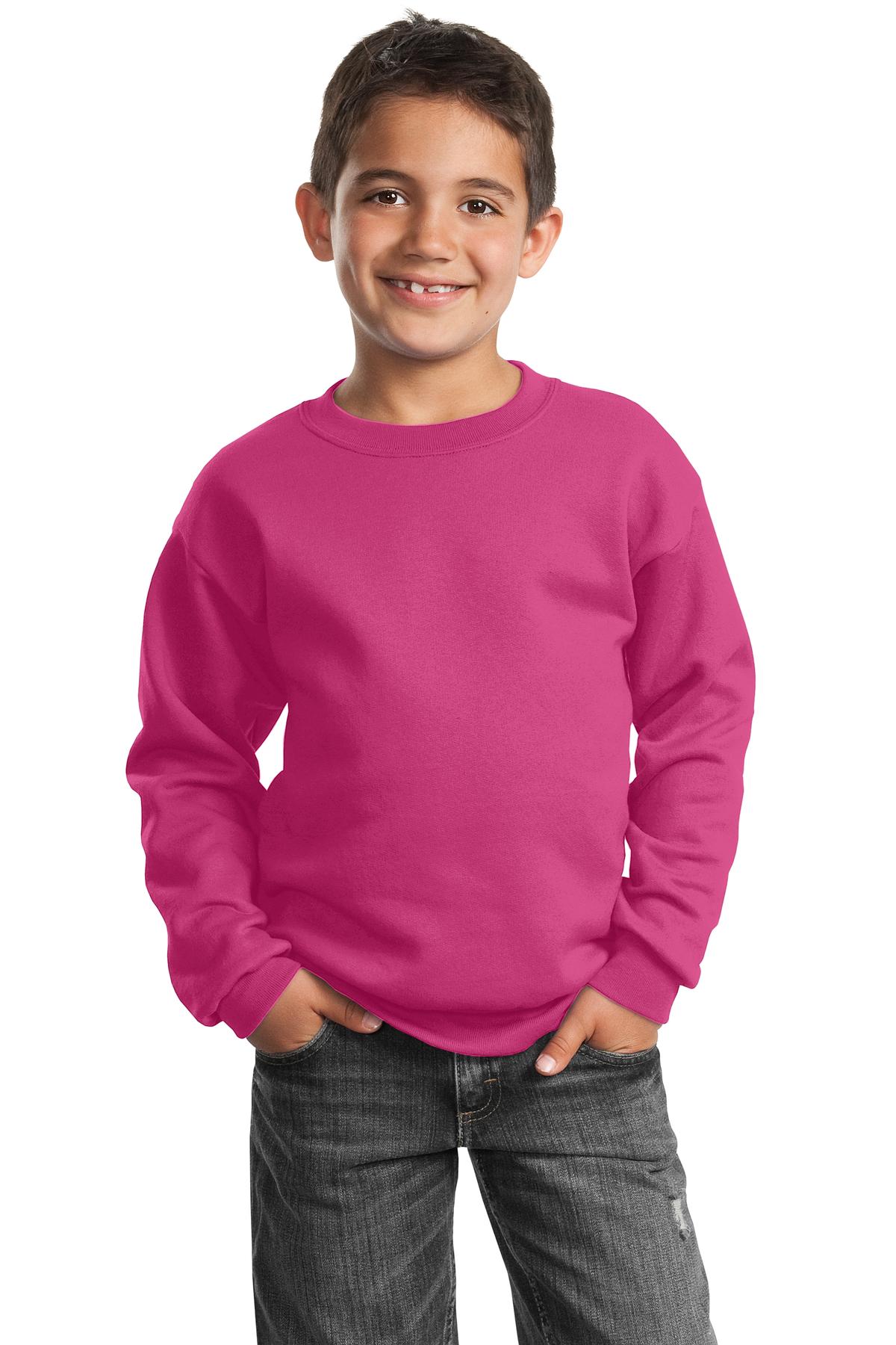 Port & Company - Youth Core Fleece Crewneck Sweatshirt