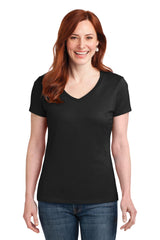 Hanes Women's Perfect-T Cotton V-Neck T-Shirt