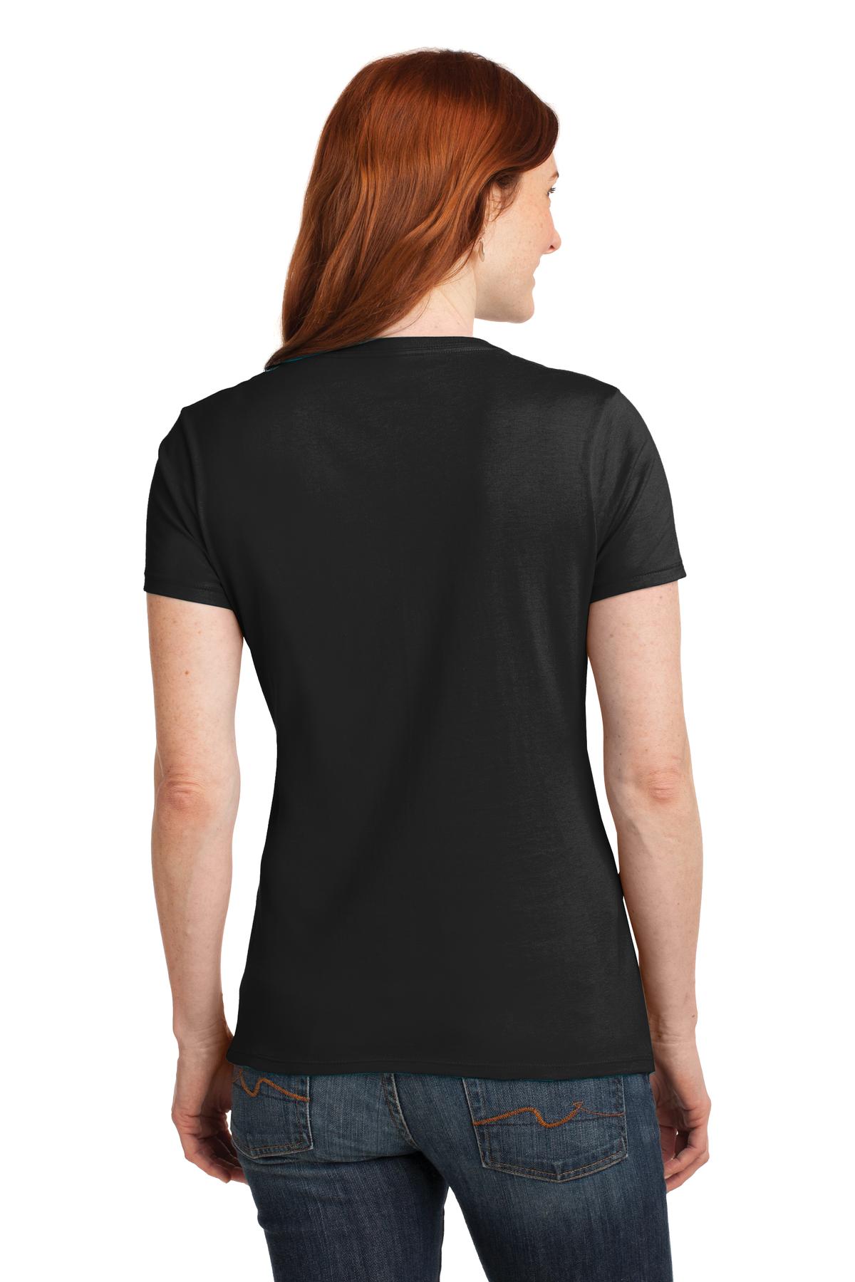 Hanes Women's Perfect-T Cotton V-Neck T-Shirt