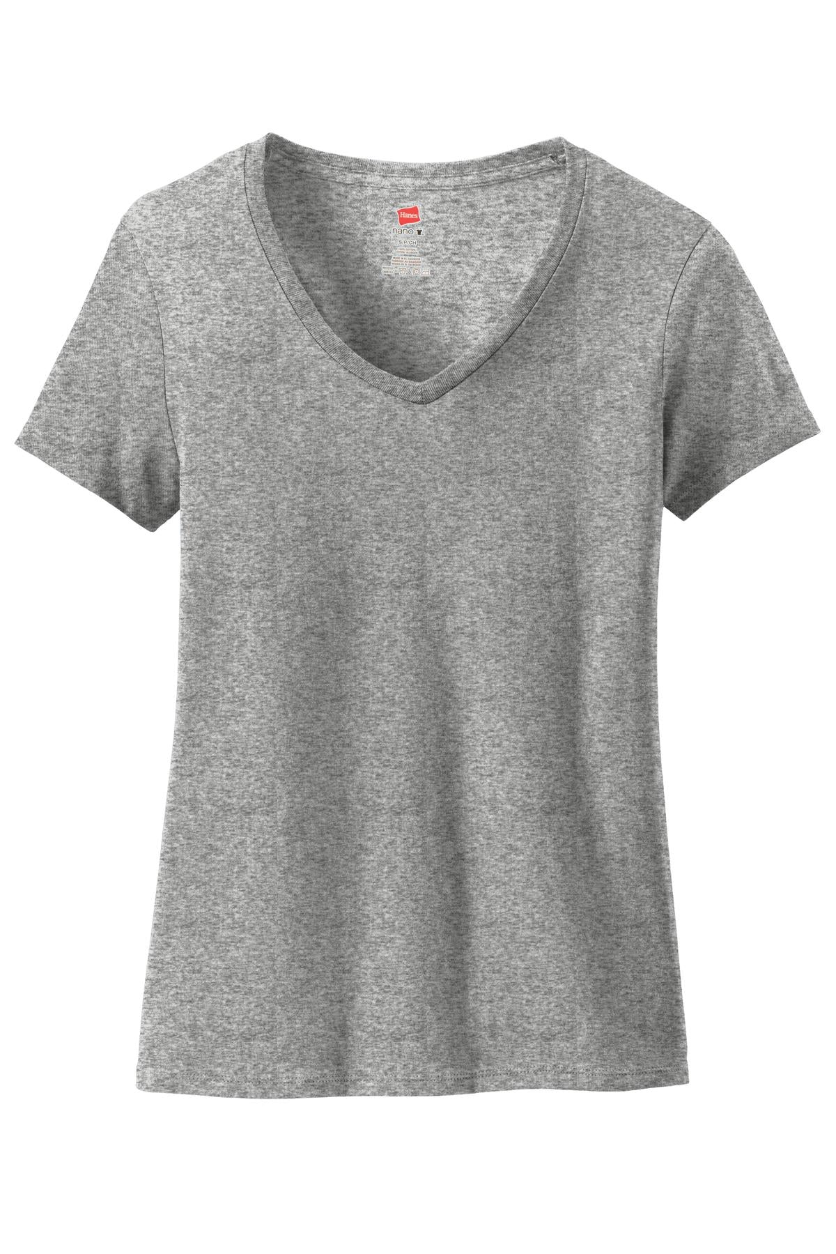 Hanes Women's Perfect-T Cotton V-Neck T-Shirt