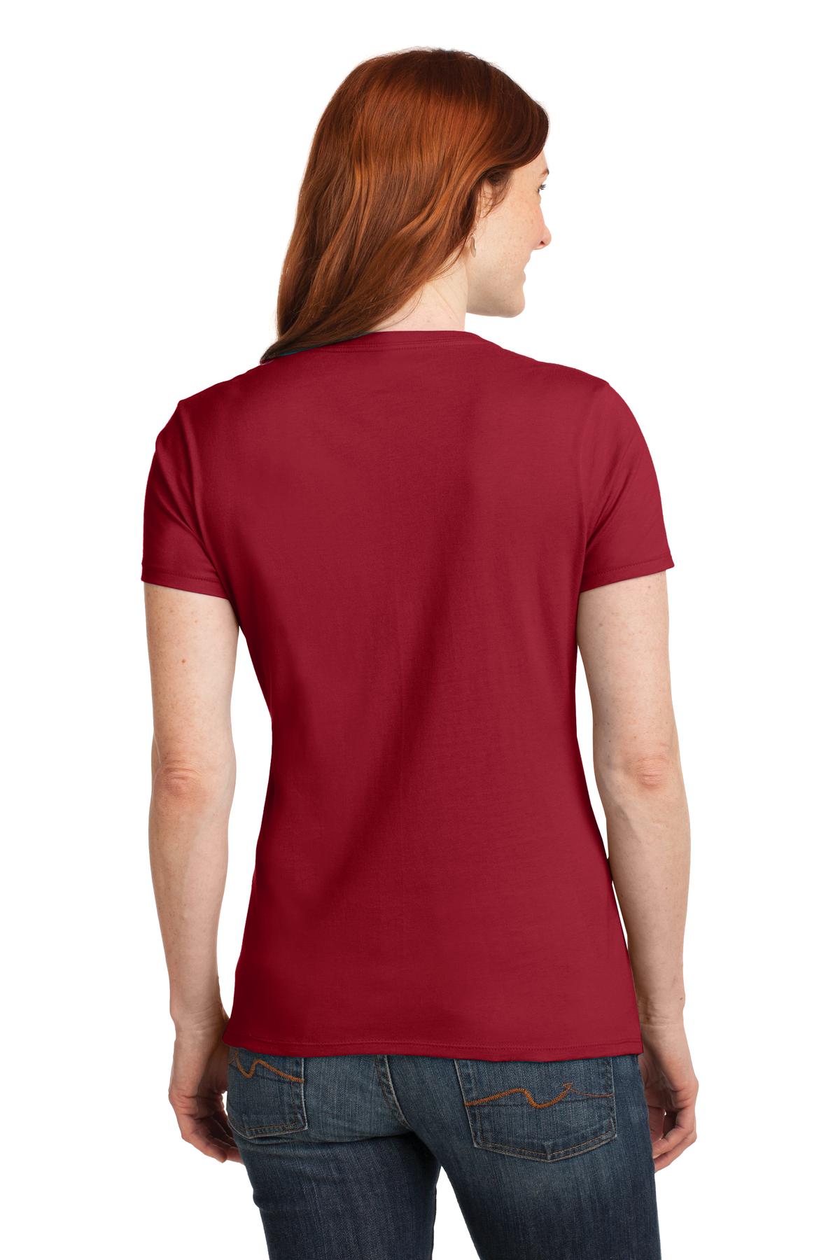 Hanes Women's Perfect-T Cotton V-Neck T-Shirt