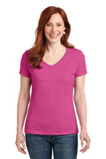 Hanes Women's Perfect-T Cotton V-Neck T-Shirt