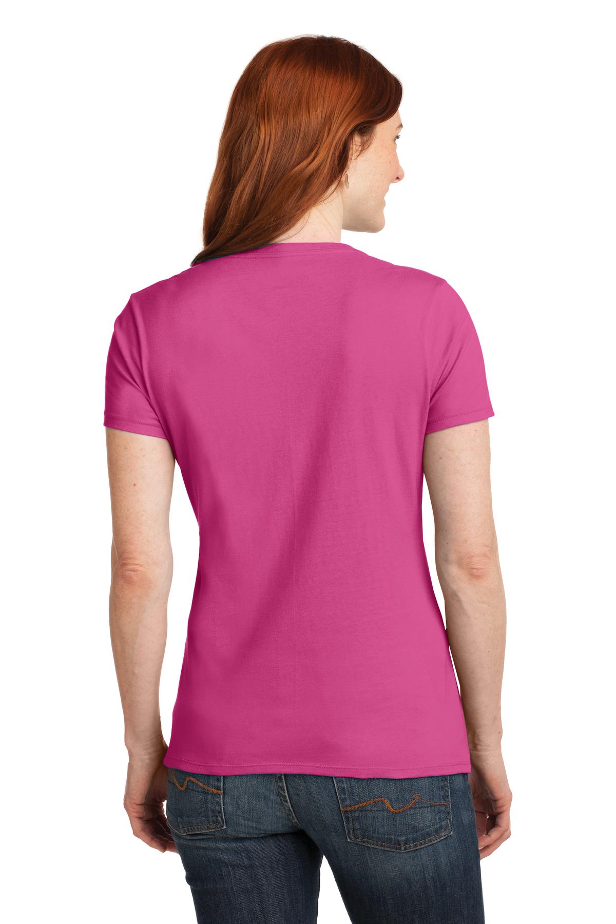 Hanes Women's Perfect-T Cotton V-Neck T-Shirt