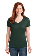 Hanes Women's Perfect-T Cotton V-Neck T-Shirt
