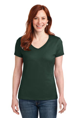 Hanes Women's Perfect-T Cotton V-Neck T-Shirt