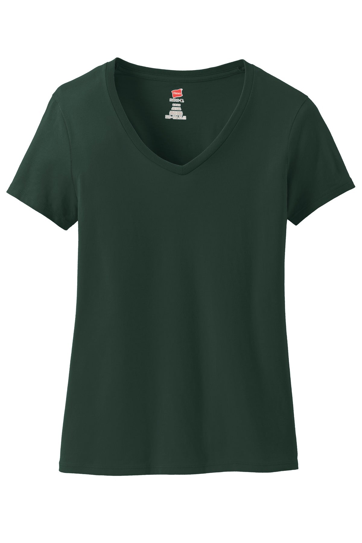 Hanes Women's Perfect-T Cotton V-Neck T-Shirt