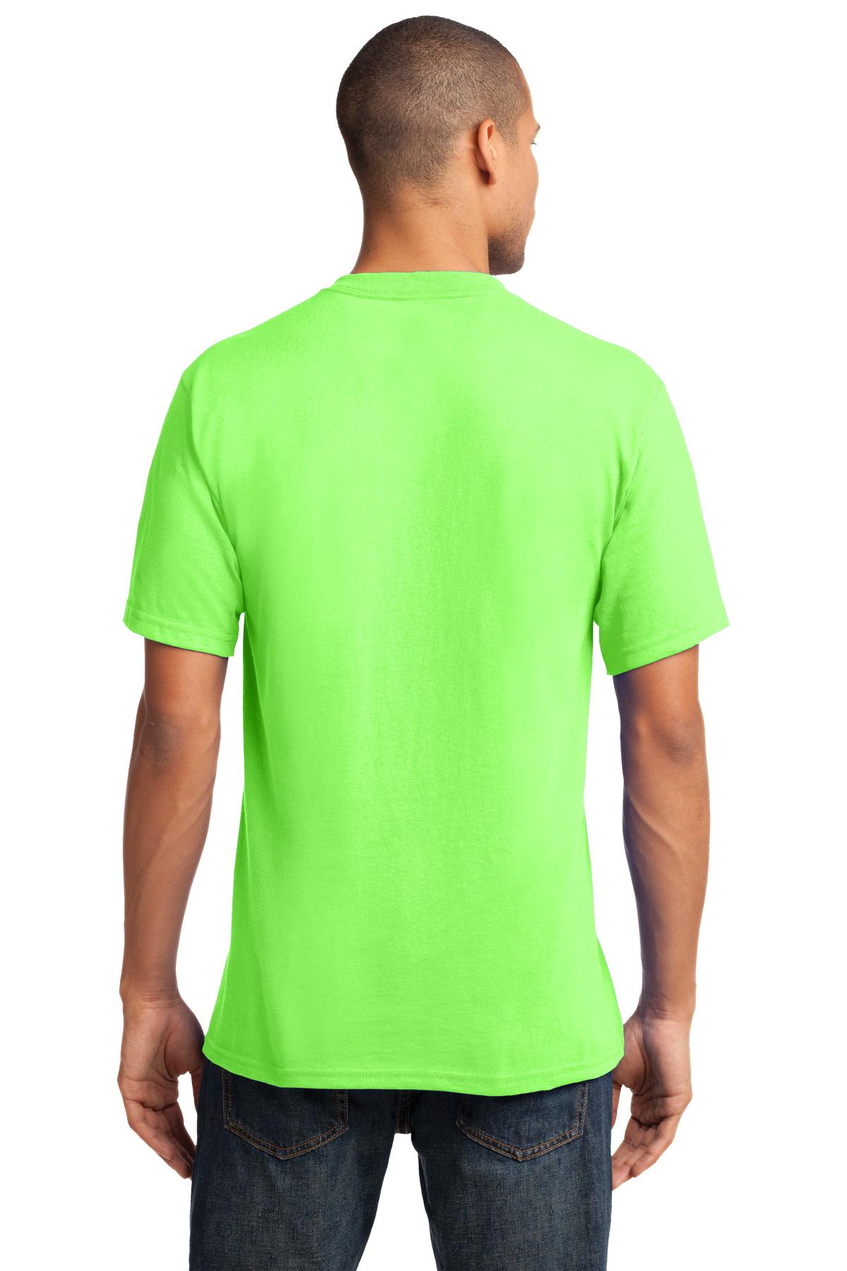 Port & Company - Men's Core Cotton V-Neck Tee