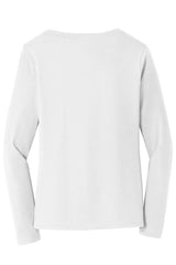 Port & Company - Women's Long Sleeve Fan Favorite V-Neck Tee Womens Apparel Shirts & Tops
