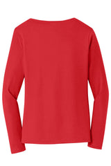 Port & Company - Women's Long Sleeve Fan Favorite V-Neck Tee Womens Apparel Shirts & Tops