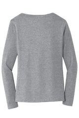 Port & Company - Women's Long Sleeve Fan Favorite V-Neck Tee Womens Apparel Shirts & Tops