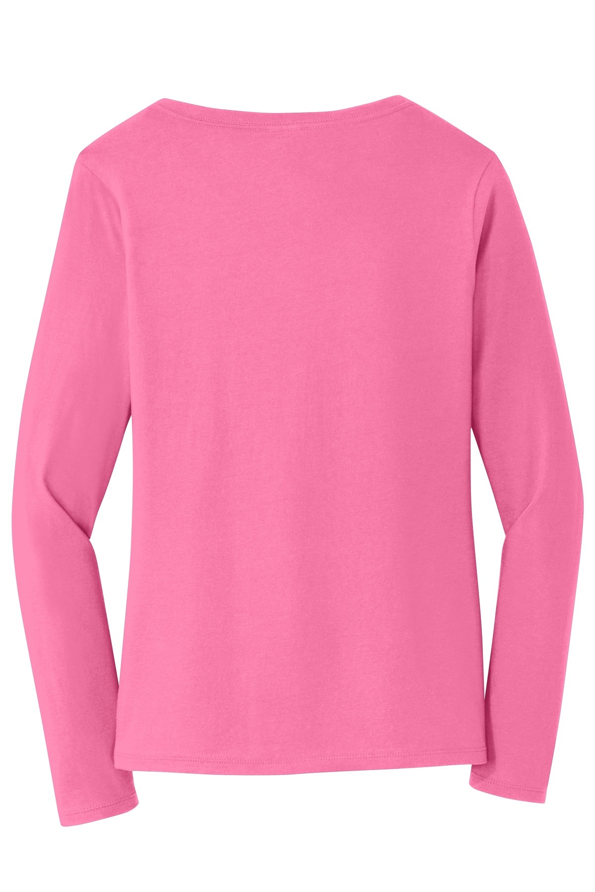 Port & Company - Women's Long Sleeve Fan Favorite V-Neck Tee Womens Apparel Shirts & Tops
