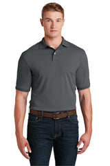 Jerzees Men's - SpotShield 5.4-Ounce Jersey Knit Sport Shirt. 437M JERZEES