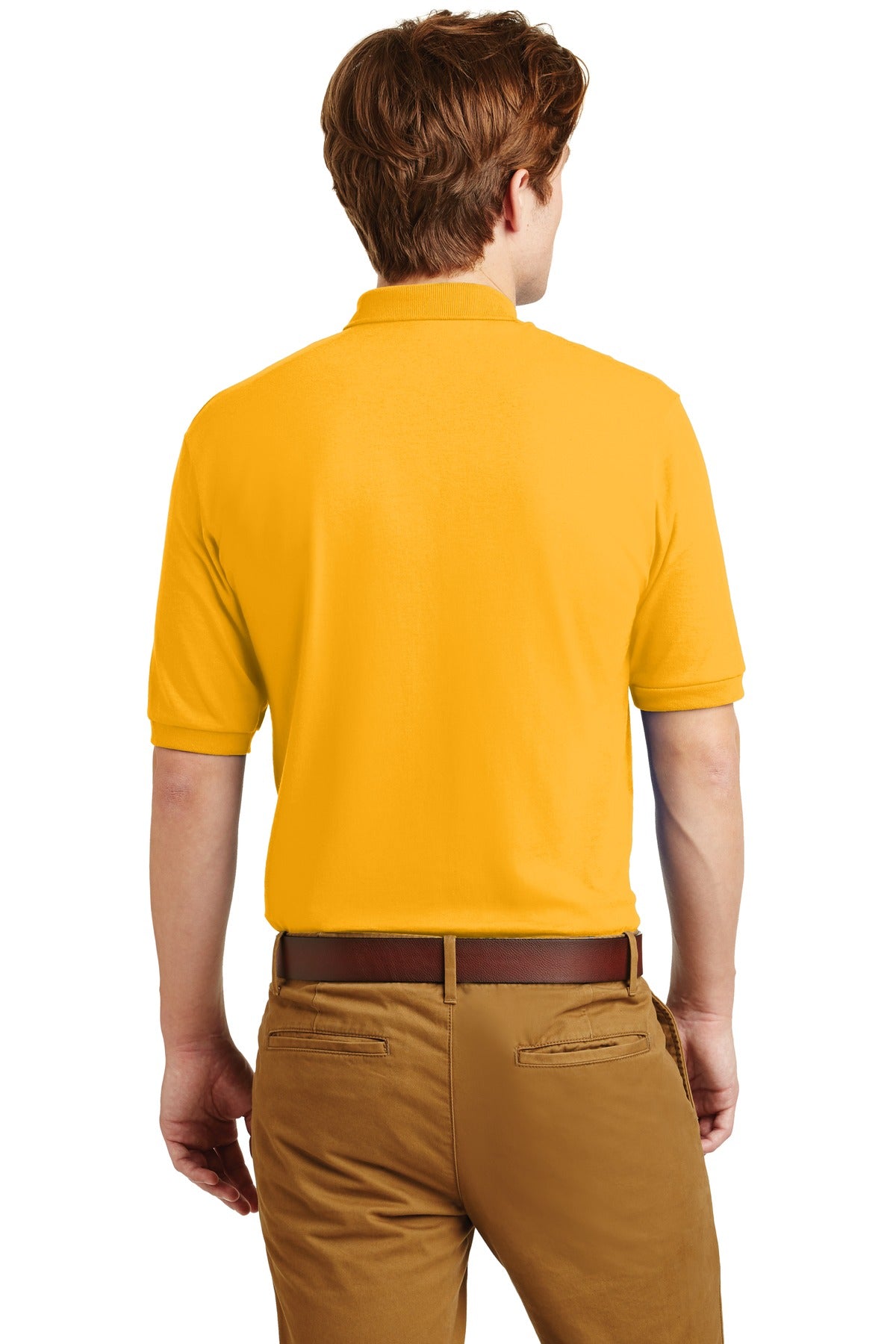 Jerzees Men's - SpotShield 5.4-Ounce Jersey Knit Sport Shirt. 437M JERZEES