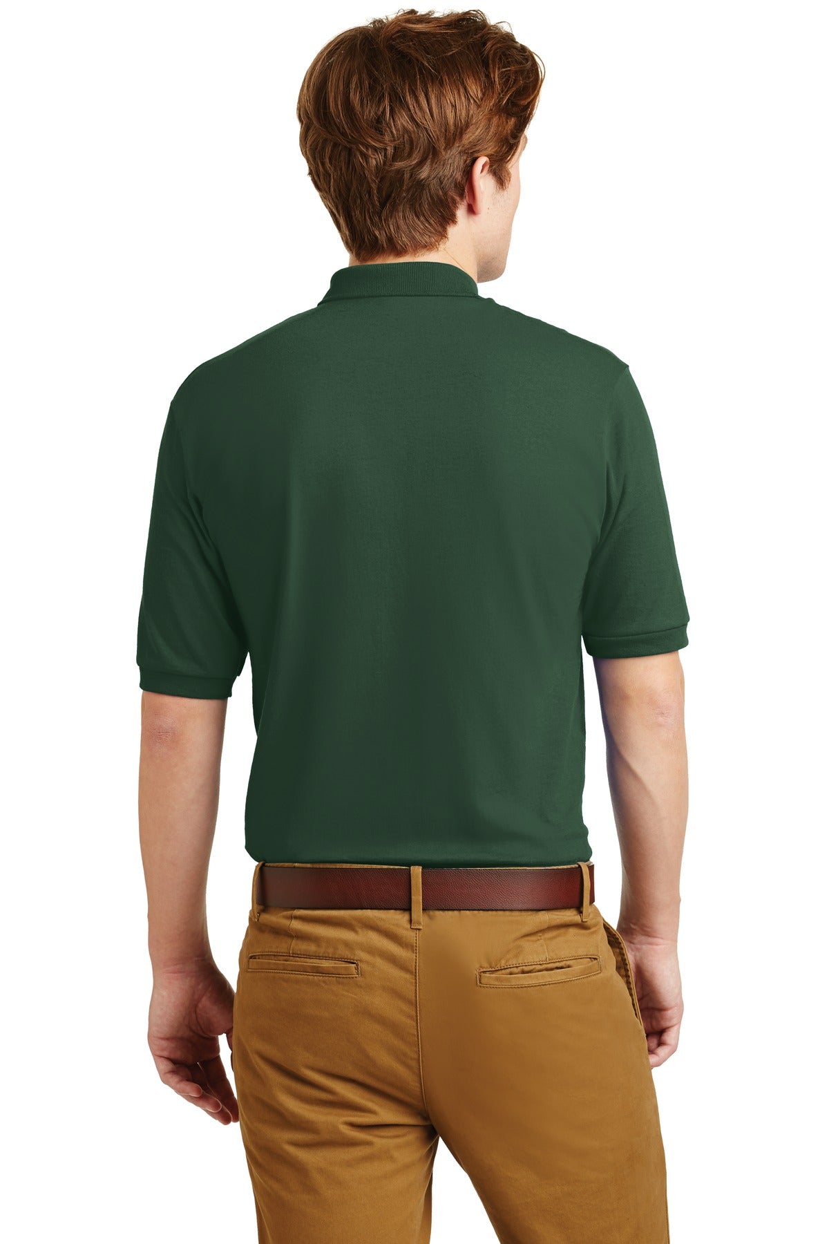 Jerzees Men's - SpotShield 5.4-Ounce Jersey Knit Sport Shirt. 437M JERZEES
